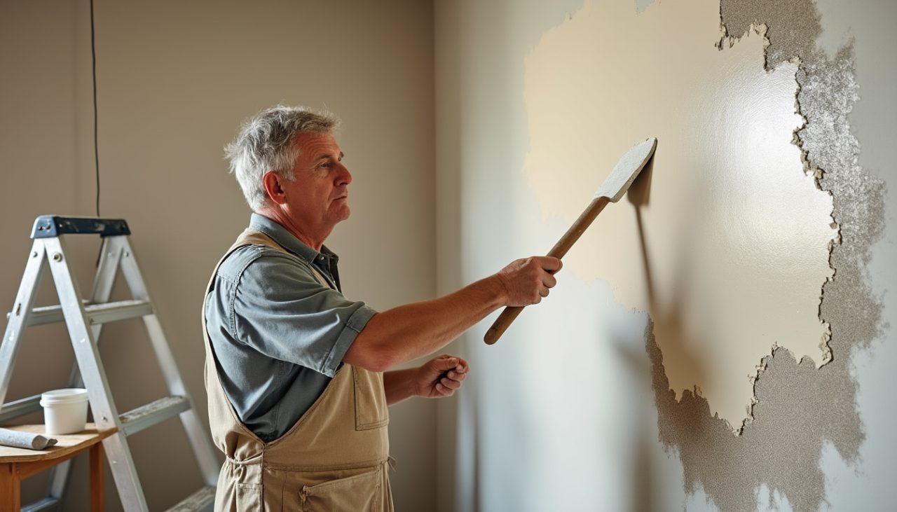 Lire la suite à propos de l’article Comment réparer un mur en plâtre efficacement ?