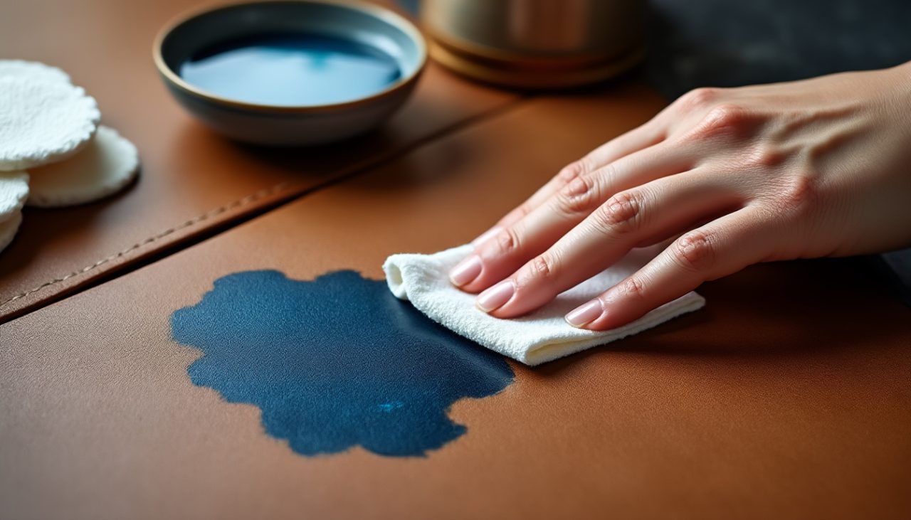 You are currently viewing Comment retirer une tache d’encre sur du cuir efficacement ?