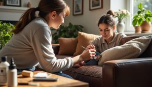 Lire la suite à propos de l’article Réparer une griffure de chat sur un canapé en simili cuir : astuces et conseils pratiques