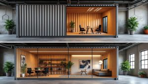 Lire la suite à propos de l’article Aménagement de container bureau : Les étapes clés pour un espace de travail optimal