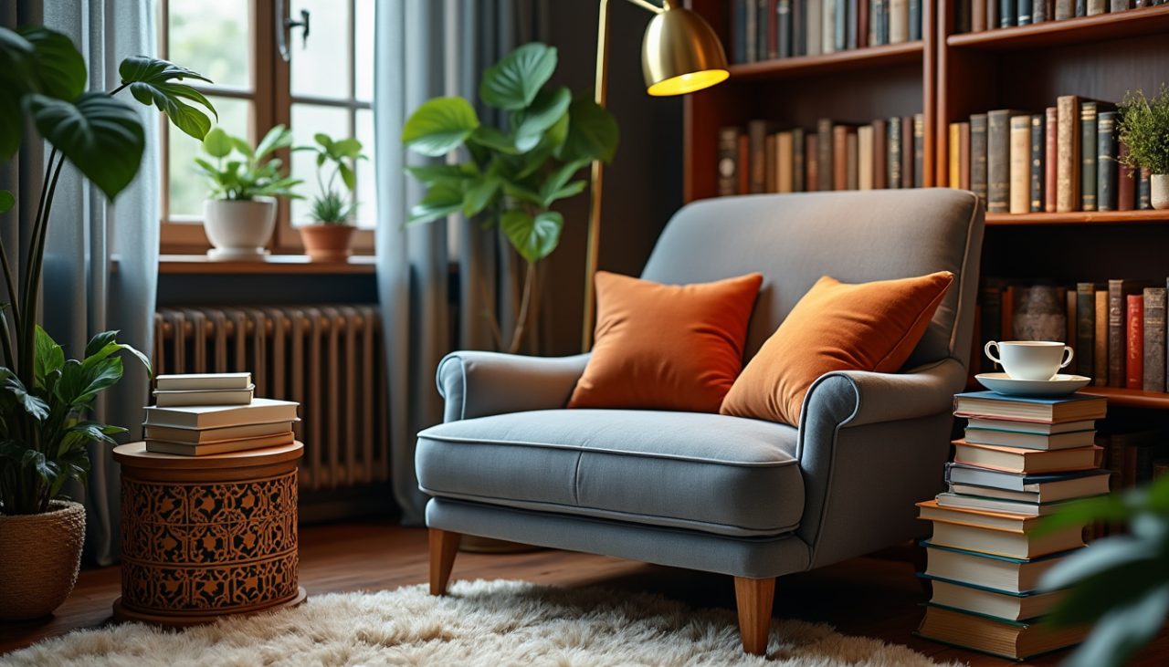 Lire la suite à propos de l’article Aménager un coin bibliothèque : astuces pour un espace de lecture optimal