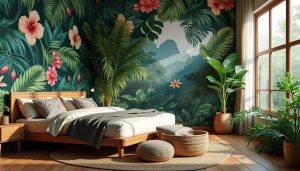 Lire la suite à propos de l’article Aménager une chambre dans un style jungle : conseils et idées inspirantes