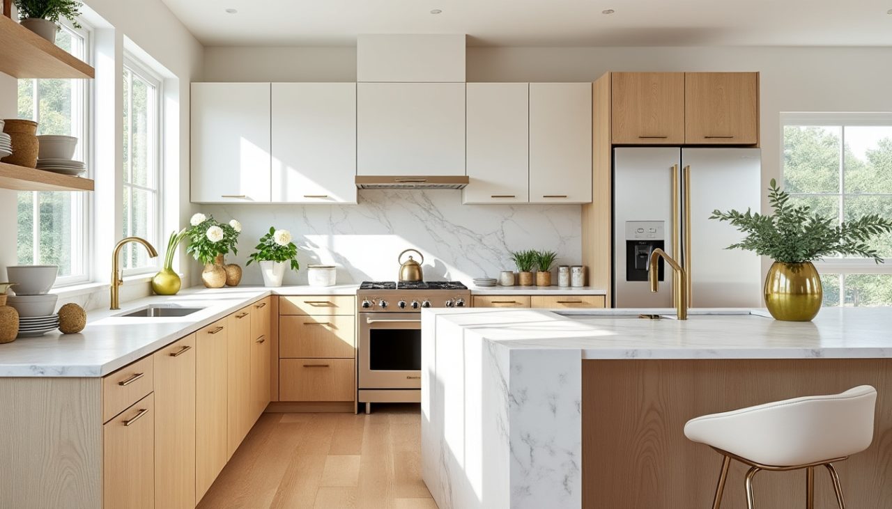 You are currently viewing Comment éclaircir une cuisine en chêne pour un espace plus lumineux