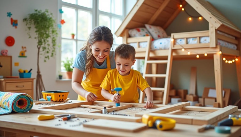 découvrez comment fabriquer une cabane lit pour enfants avec notre guide détaillé. suivez nos étapes simples et nos conseils pratiques pour créer un espace de jeu et de sommeil unique qui éveillera l'imagination de vos petits. transformez leur chambre en un véritable pays des rêves!