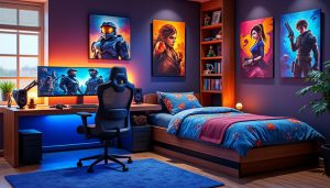 Lire la suite à propos de l’article Idées créatives pour aménager une chambre de gamer pour adolescents