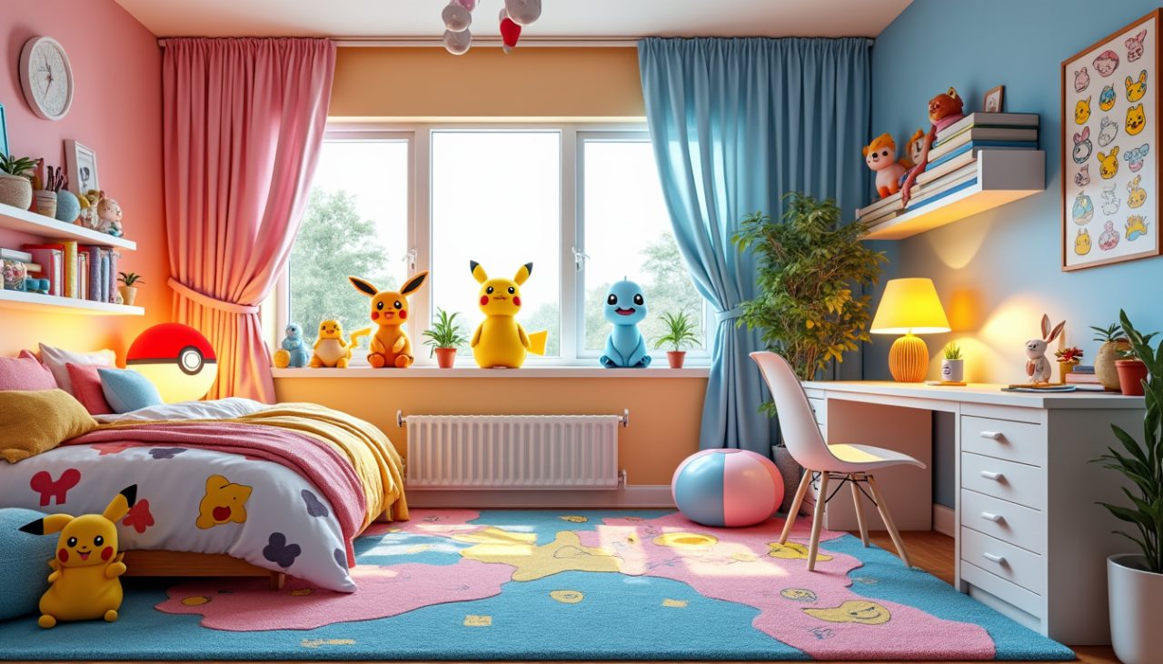 You are currently viewing Idées créatives pour décorer une chambre sur le thème Pokémon