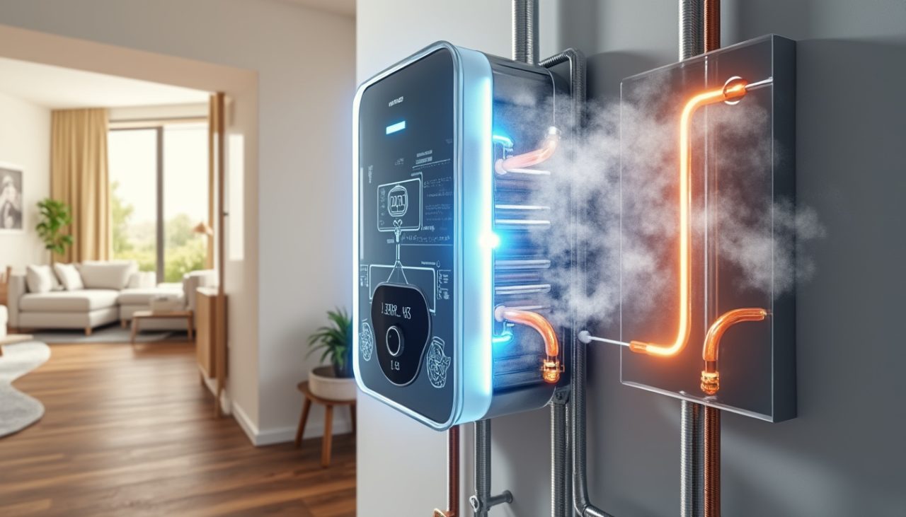 Lire la suite à propos de l’article Chaudière à condensation : principe de fonctionnement et avantages