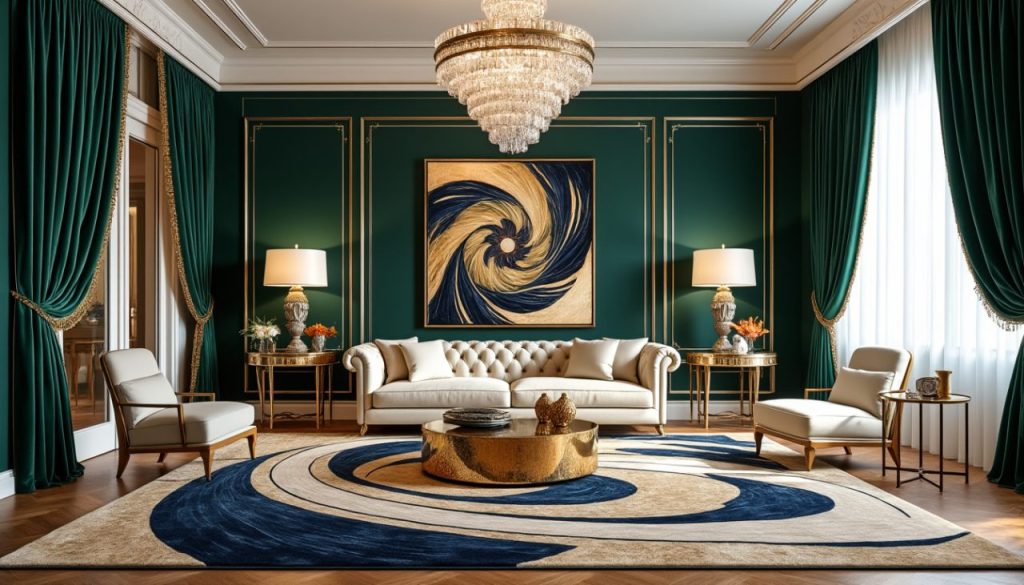 découvrez les éléments essentiels pour réussir une décoration intérieure de style hollywood regency. apprenez à intégrer glamour, luxe et sophistication dans votre espace, avec des conseils sur les couleurs, les matériaux et les accessoires qui évoquent l'élégance intemporelle de cette esthétique inspirante.