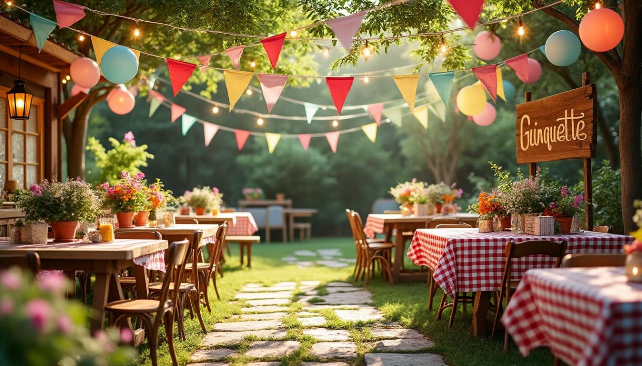 Lire la suite à propos de l’article Fabriquer une décoration de guinguette : astuces et idées créatives