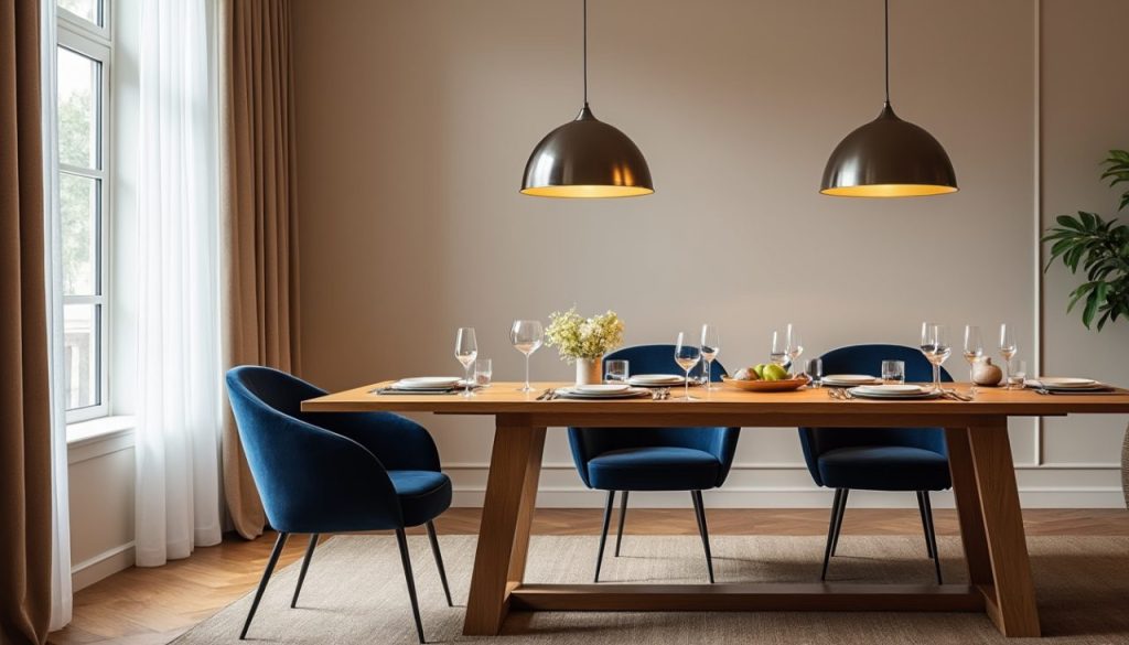 découvrez la hauteur idéale des luminaires au-dessus de votre table à manger pour un éclairage optimal et une ambiance chaleureuse. apprenez à choisir la position parfaite pour créer un espace convivial et esthétique lors de vos repas en famille ou entre amis.