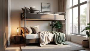 Lire la suite à propos de l’article Lits superposés pour adultes : confort et gain d’espace dans votre chambre