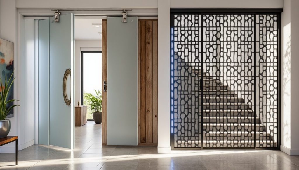 découvrez des options créatives et innovantes pour fermer une cage d'escalier. transformez cet espace avec des solutions esthétiques et fonctionnelles qui allient style et sécurité. que ce soit par des panneaux vitrés, des portes design ou des claustras décoratifs, trouvez l'inspiration pour personnaliser votre intérieur.