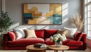 Lire la suite à propos de l’article Quelles couleurs subliment un canapé bordeaux dans votre salon ?