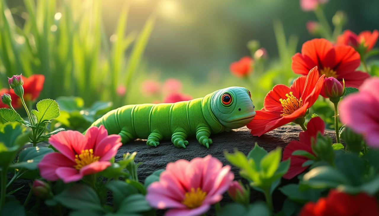 Lire la suite à propos de l’article Chenille verte dans les géraniums : Solutions efficaces pour les éradiquer