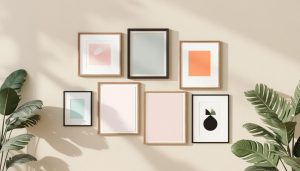 Lire la suite à propos de l’article Comment disposer efficacement 6 cadres pour un mur harmonieux ?
