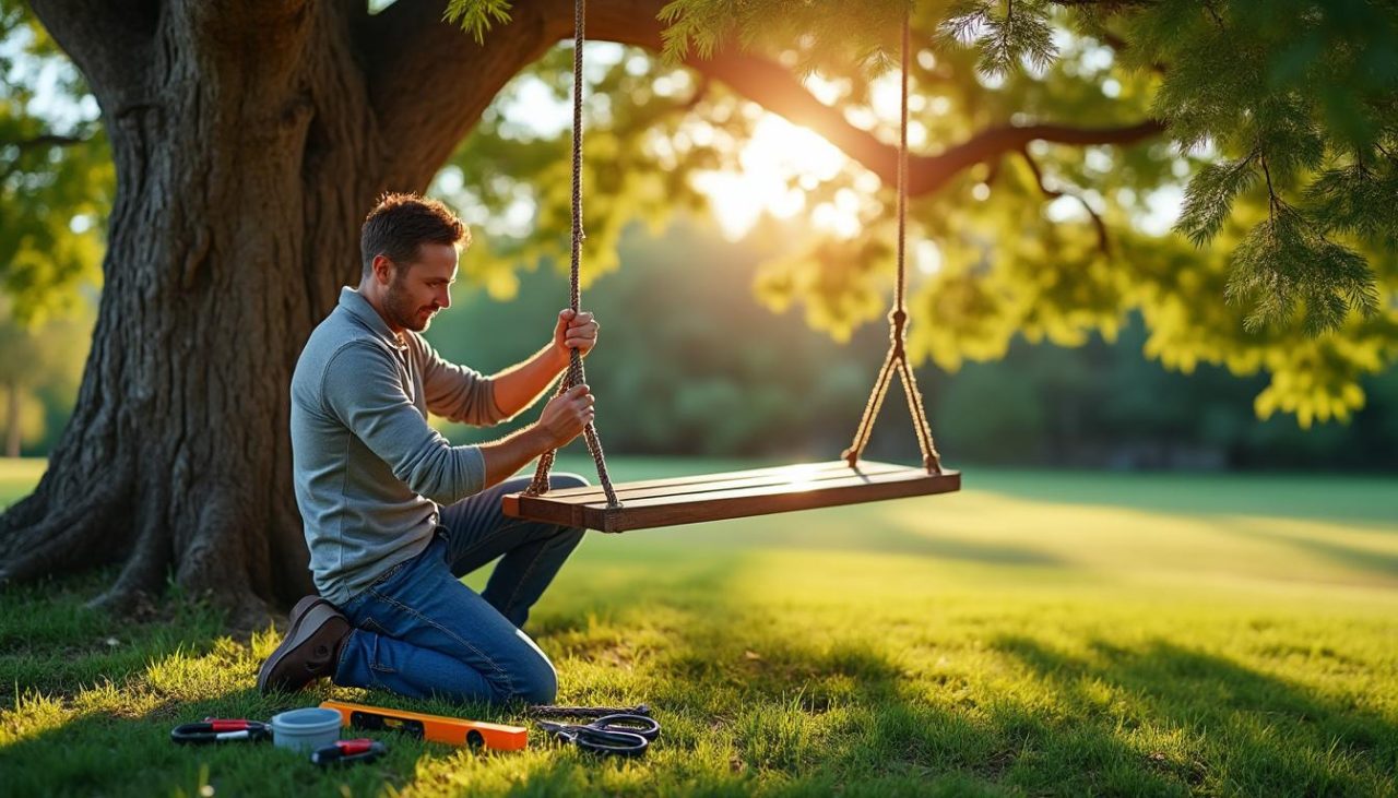 You are currently viewing Comment fixer une balançoire à un arbre de manière sécurisée ?
