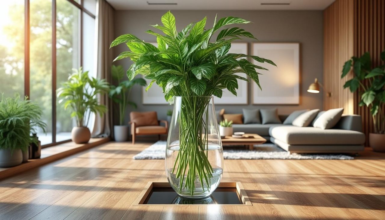 Lire la suite à propos de l’article Comment intégrer un grand vase transparent au sol dans votre décoration d’intérieur ?