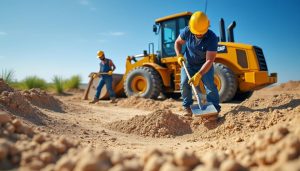 Lire la suite à propos de l’article Comment niveler efficacement un terrain avec du sable ?