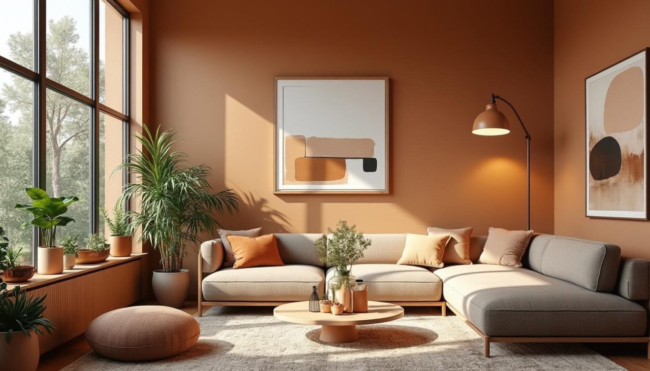 Lire la suite à propos de l’article Couleur camel : Une teinte chaleureuse pour sublimer vos murs