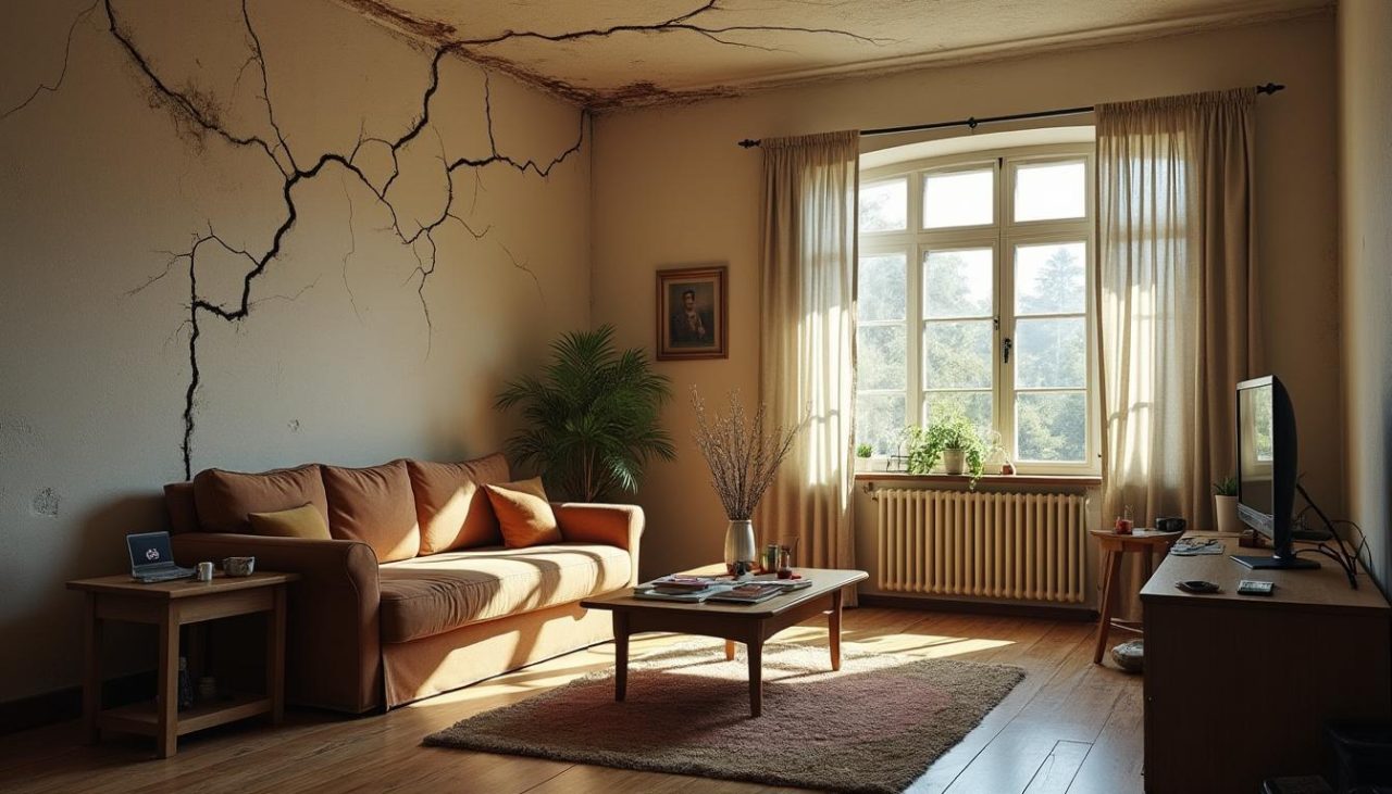 Lire la suite à propos de l’article Fissures dans votre maison : À quel moment faut-il vraiment s’inquiéter ?