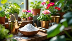 Lire la suite à propos de l’article Bicarbonate de soude : Un allié pour entretenir vos plantes d’intérieur
