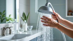 Lire la suite à propos de l’article Comment détartrer efficacement un pommeau de douche pour une meilleure pression d’eau ?