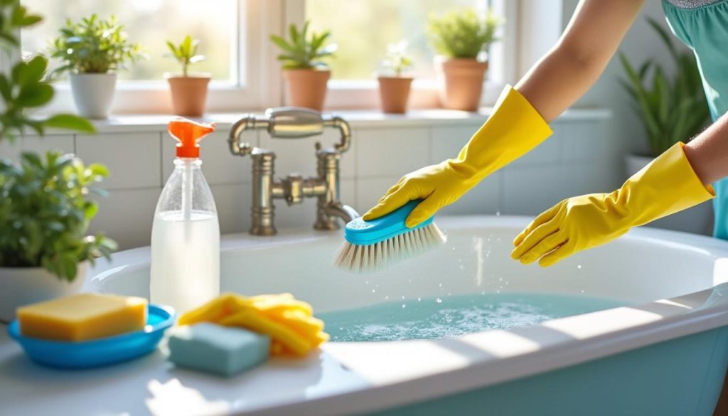 découvrez des astuces pratiques et des conseils d'experts pour nettoyer efficacement votre baignoire. apprenez les meilleures techniques et produits pour éliminer le calcaire, les taches et les résidus, afin de retrouver une baignoire éclatante de propreté.