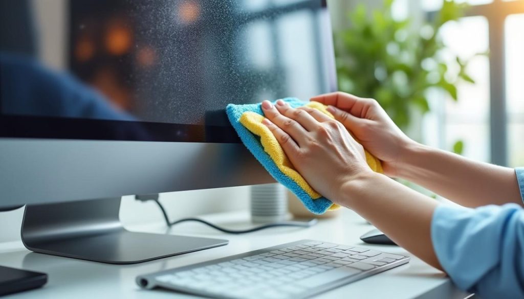 découvrez comment nettoyer l'écran de votre ordinateur de manière efficace et rapide avec du vinaigre. suivez nos conseils pratiques pour obtenir un écran impeccable sans produits chimiques.