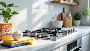 Lire la suite à propos de l’article Nettoyer votre gazinière facilement avec du bicarbonate de soude