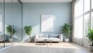 Lire la suite à propos de l’article Quel mur choisir pour donner une impression d’espace dans une pièce étroite ?