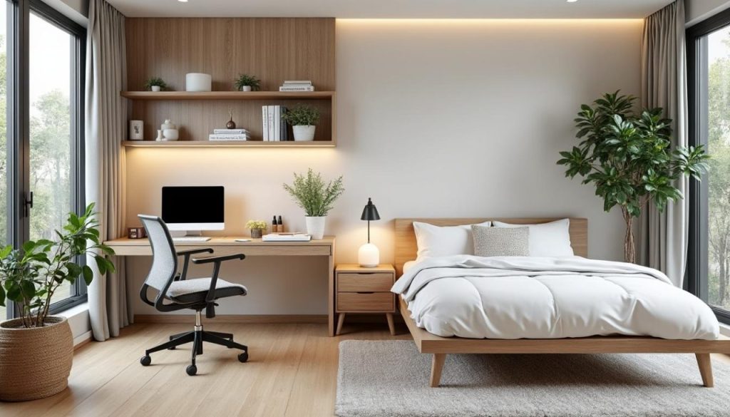 découvrez nos conseils pratiques pour aménager un bureau fonctionnel dans une chambre d'amis. optimisez l'espace en combinant confort et efficacité, et transformez votre pièce en un lieu de travail agréable sans sacrifier son utilité d'accueil.