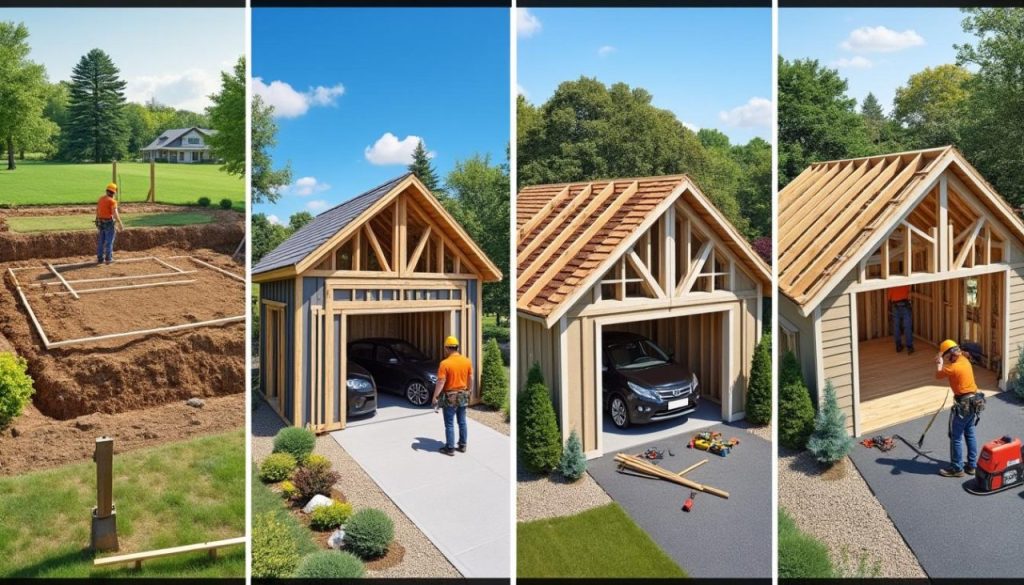 découvrez les étapes essentielles pour construire votre garage vous-même. suivez nos conseils pratiques et nos astuces pour réussir chaque phase du projet, de la préparation du terrain à la finition.