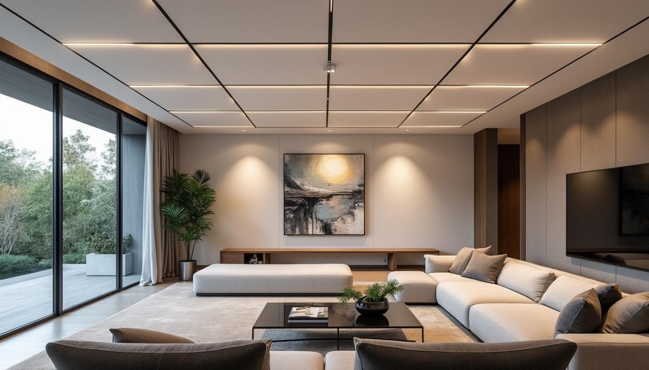 You are currently viewing Espacement idéal des spots au plafond : comment optimiser votre éclairage intérieur ?