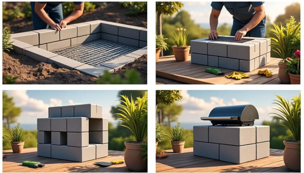 découvrez comment fabriquer un barbecue en parpaings grâce à des étapes essentielles et des conseils pratiques pour réussir facilement votre installation dans le jardin. astuces, matériaux, plans et sécurité à l’appui !