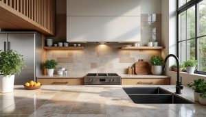 Lire la suite à propos de l’article Le choix du carrelage pour un plan de travail de cuisine efficace