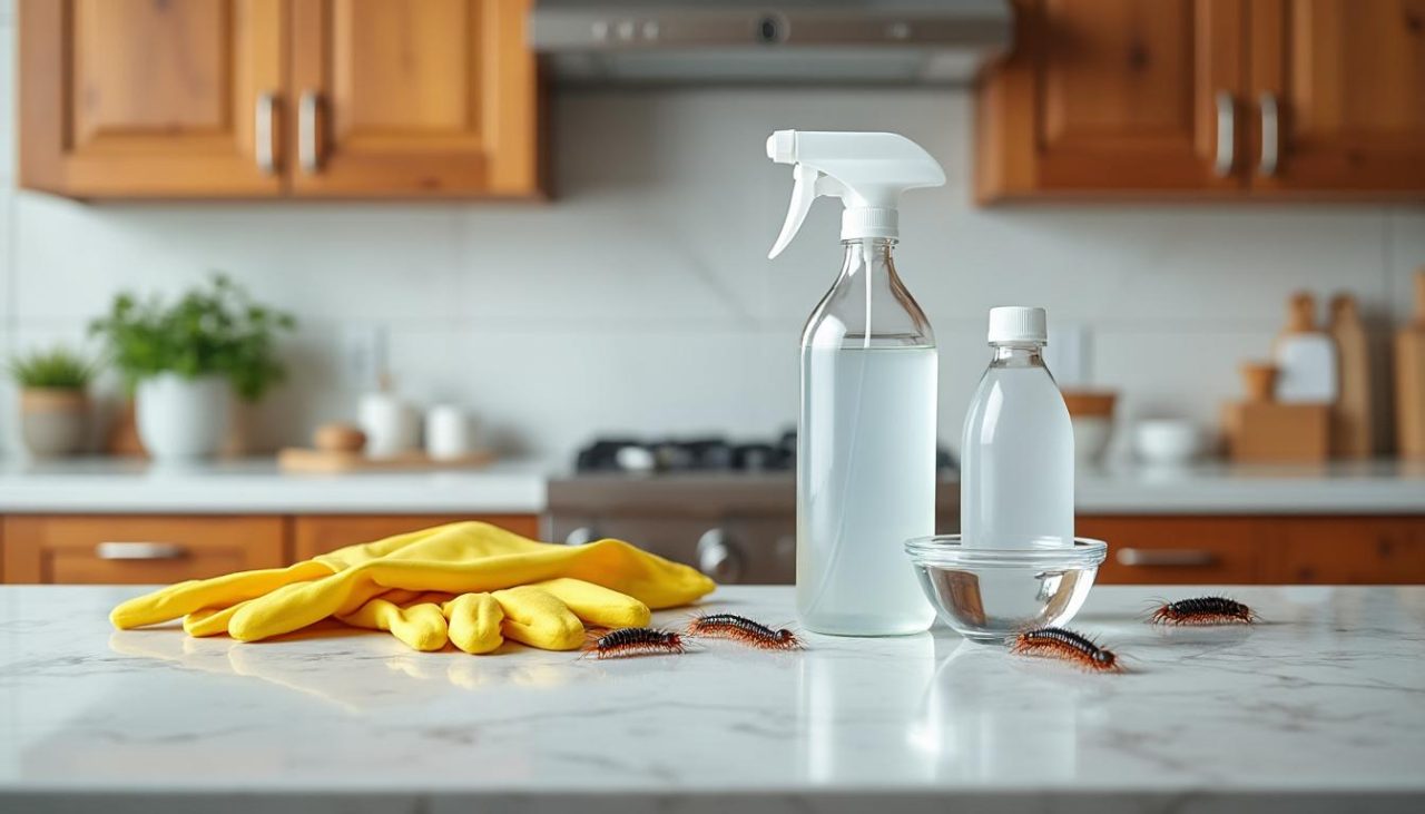 Lire la suite à propos de l’article Traitement efficace des scolopendres avec du vinaigre blanc : méthode et astuces