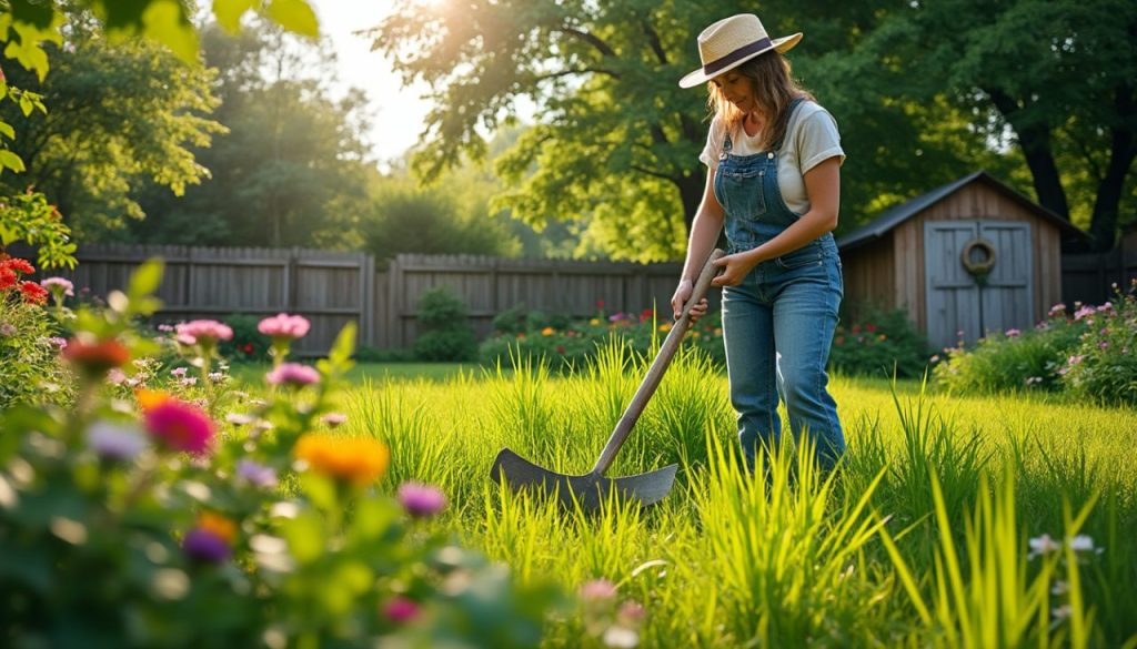 découvrez des astuces pratiques et des outils alternatifs pour couper l'herbe haute sans tondeuse. conseils simples pour entretenir votre jardin facilement, même sans équipement motorisé.