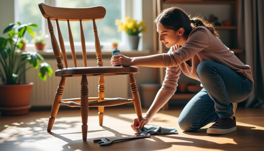 découvrez des astuces simples et efficaces pour éliminer le grincement de votre chaise. suivez nos conseils pratiques pour profiter d’un siège silencieux et confortable au quotidien.