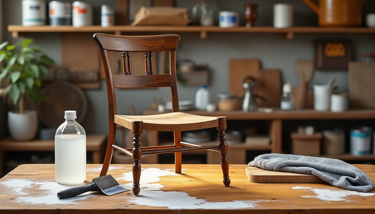 Lire la suite à propos de l’article Décaper un meuble vernis avec du vinaigre : Techniques et astuces efficaces