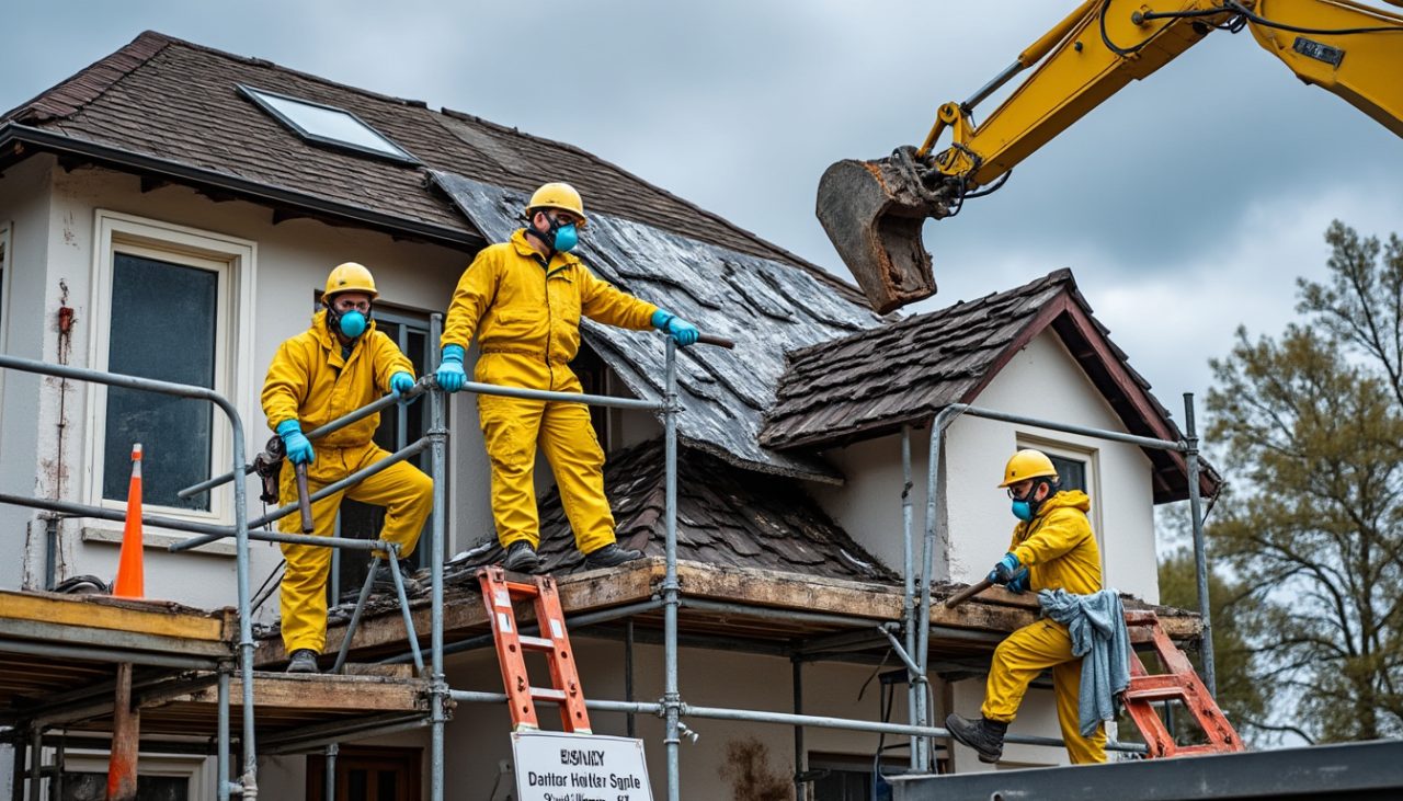 Lire la suite à propos de l’article Démantèlement d’une toiture en amiante : Étapes essentielles à suivre