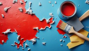 Lire la suite à propos de l’article Pourquoi la peinture se décolle comme du plastique et comment y remédier