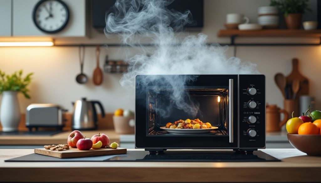 découvrez pourquoi votre micro-ondes dégage de la fumée et apprenez à résoudre ce problème rapidement. suivez nos conseils pratiques pour utiliser votre appareil en toute sécurité et éviter de l’endommager.