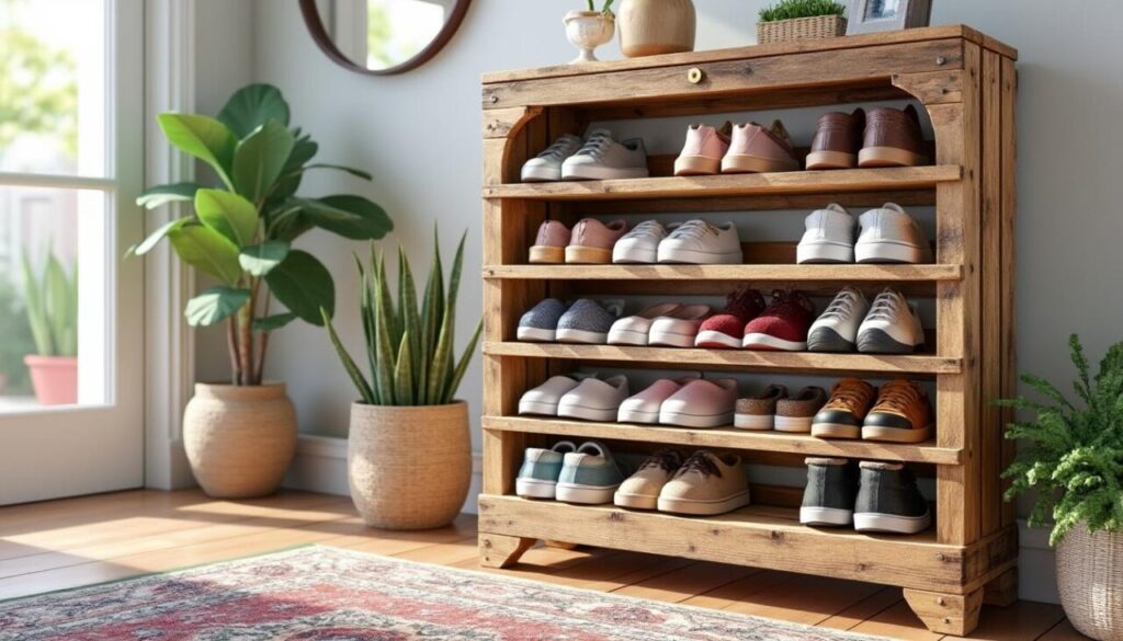 découvrez comment fabriquer facilement un meuble à chaussures en palettes pour gagner de la place et organiser votre entrée avec style. suivez nos étapes simples et astuces pratiques pour un rangement personnalisé et économique !