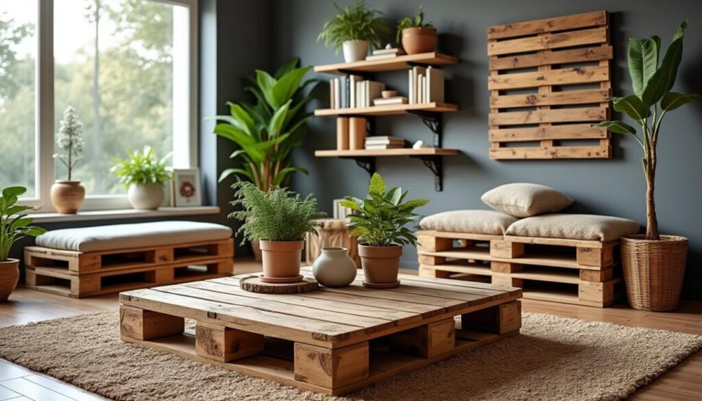 découvrez des idées déco originales utilisant des palettes en bois pour personnaliser votre intérieur. inspirez-vous de nos astuces créatives et transformez votre espace en un lieu unique et tendance.