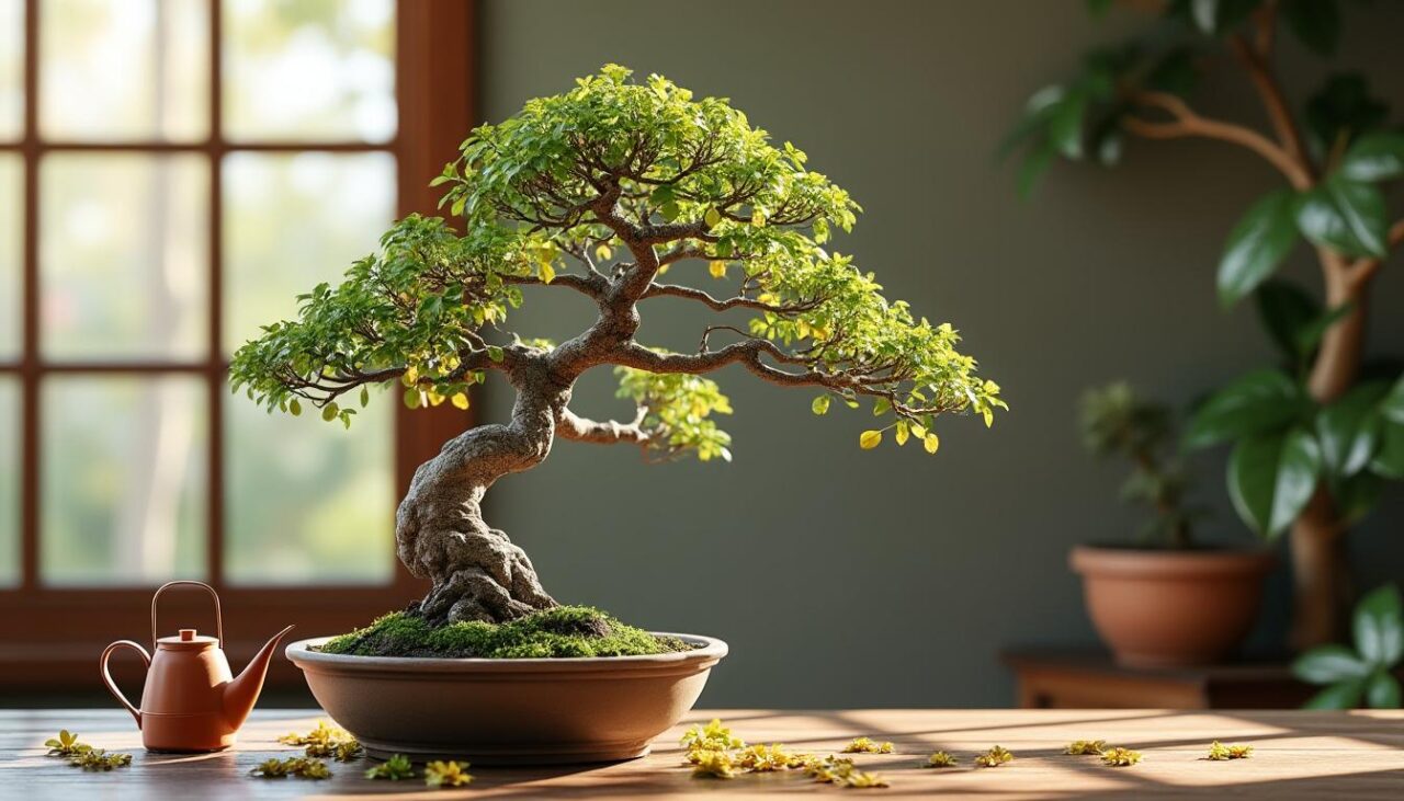You are currently viewing Pourquoi mon bonsaï perd-il ses feuilles et comment y remédier ?