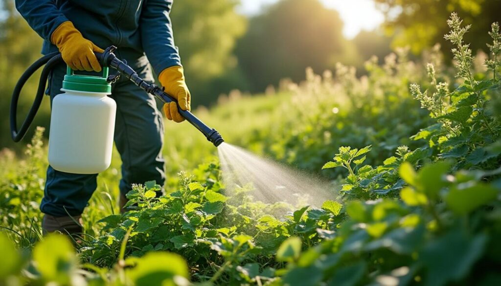 découvrez des méthodes efficaces pour éliminer les orties en utilisant des désherbants adaptés, et retrouvez un jardin propre et sain.