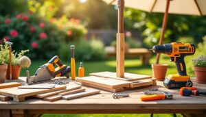 Lire la suite à propos de l’article Comment fabriquer un pied de parasol en bois pour l’été ?