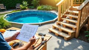 Lire la suite à propos de l’article Fabriquer un escalier pour piscine hors sol : étapes et conseils pratiques
