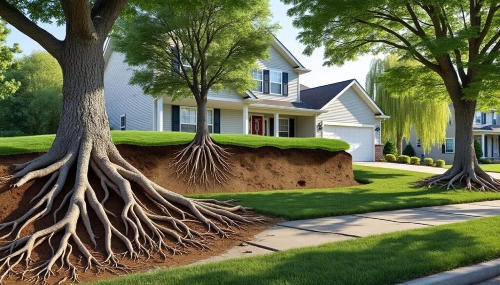 découvrez quels arbres éviter de planter près de votre maison en raison de leurs racines envahissantes pouvant endommager fondations et canalisations.