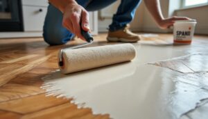 Lire la suite à propos de l’article Peindre un parquet sans ponçage : Techniques et astuces efficaces
